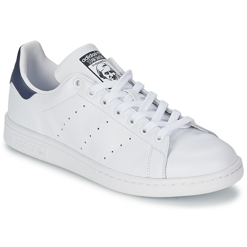 adidas stan smith blanc bleu marine